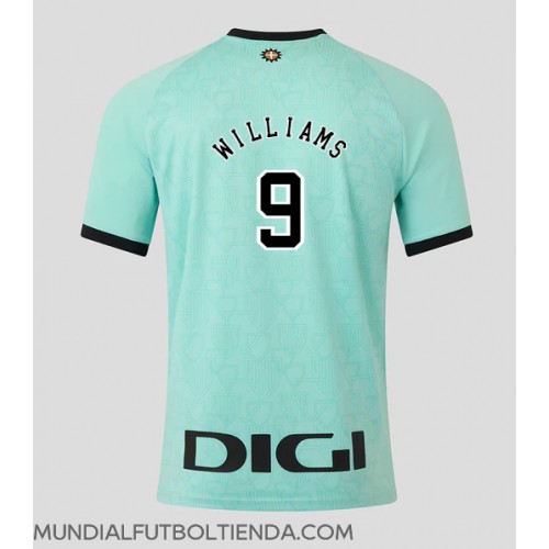 Camiseta Athletic Bilbao Inaki Williams #9 Tercera Equipación Replica 2025-26 mangas cortas